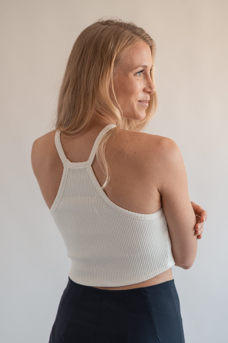 Weißes nachhaltiges Top von Marenika, Fair Fashion, umweltfreundliche Mode