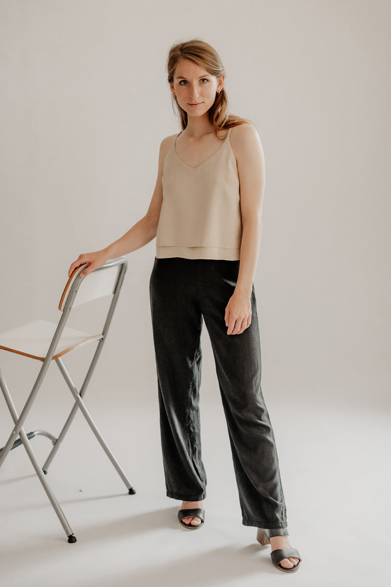 Nude nachhaltiges Top von Marenika, Fair Fashion, umweltfreundliche Mode