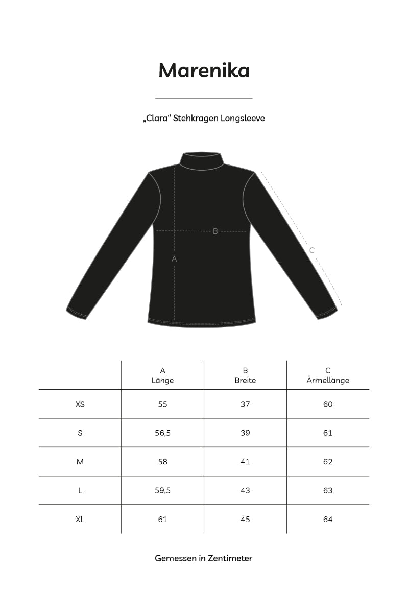 Nachhaltiges Langarmshirt von Marenika in schwarz, Slow Fashion, umweltfreundliche Mode