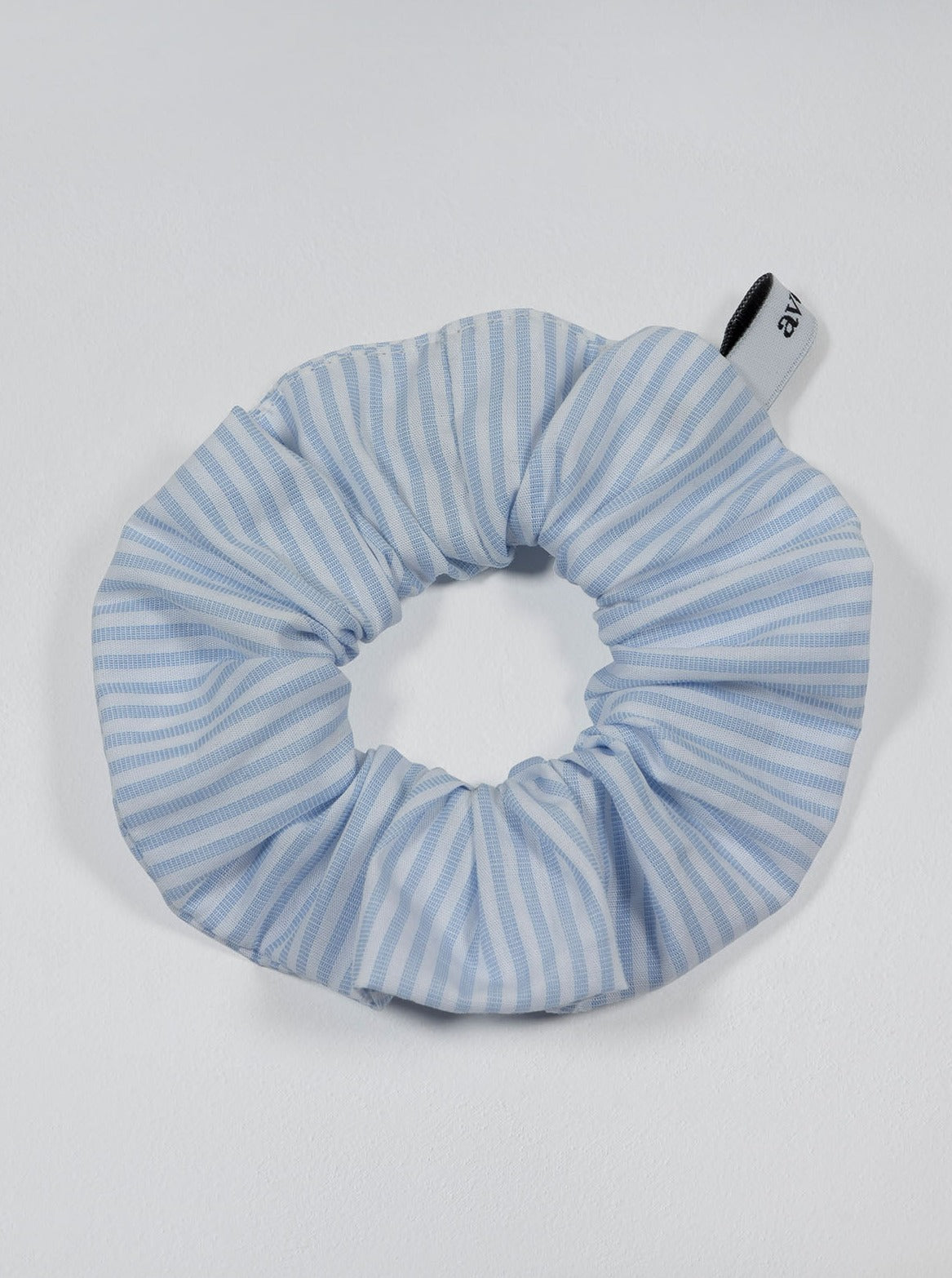 Scrunchie - brave blue stripe