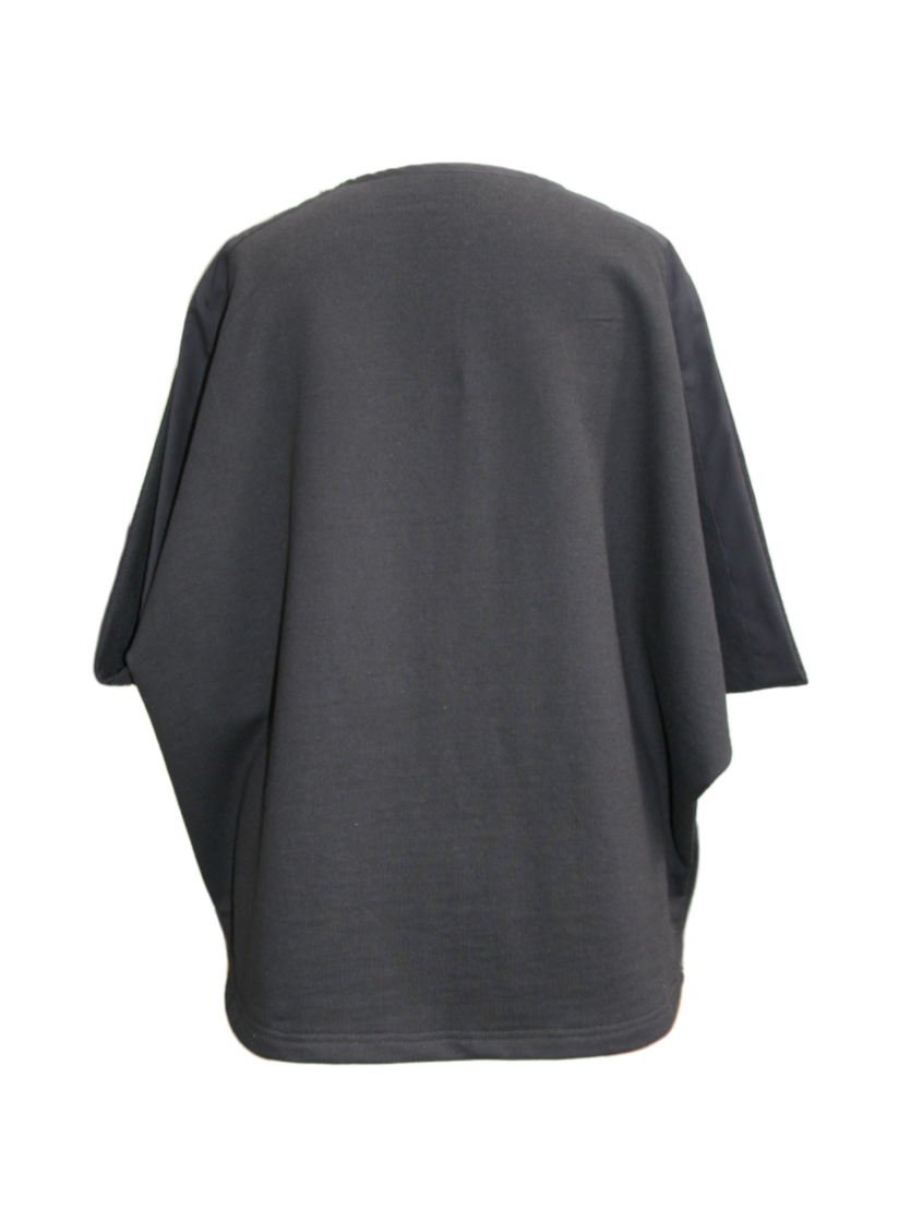 LIMO - Jersey Bluse - Schwarz