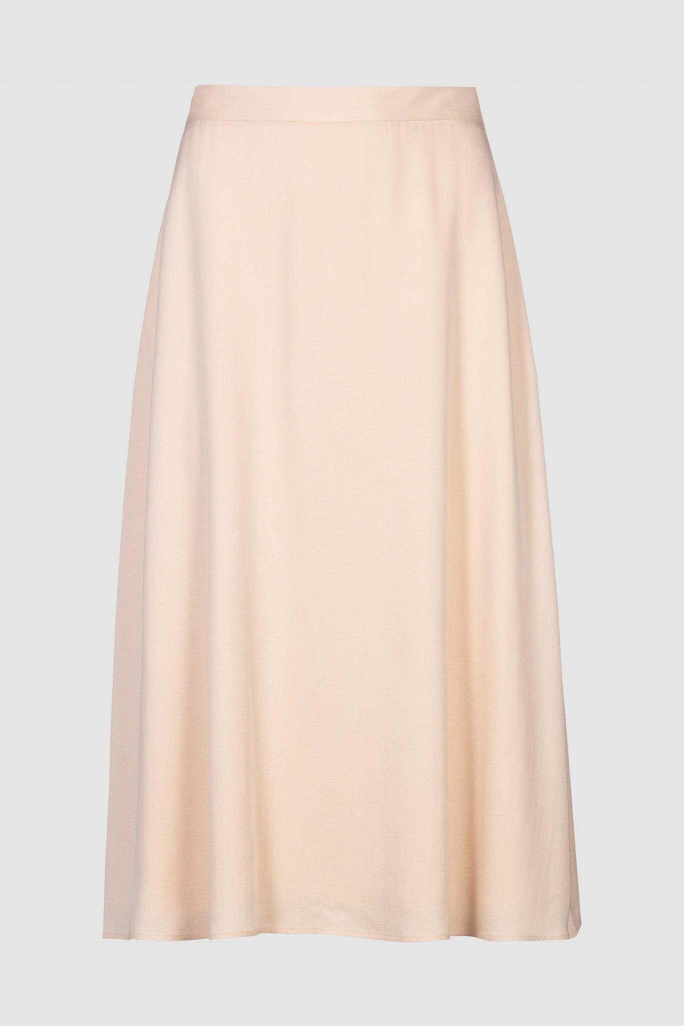 Fair Fashion Highlight: Fließender Glockenrock in Deep Soft Peach von SETERY.