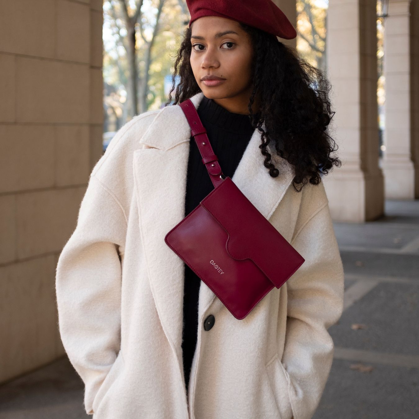 Belt Bag Illusion | Burgundy